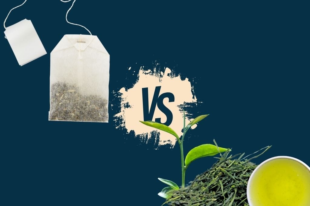 Teebeutel vs lose grüne Teeblätter Vergleich für optimale Wirkung
