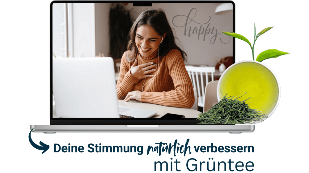Kostenloser Minikurs grüner Tee Koffein Wirkung für bessere Stimmung und Wohlbefinden
