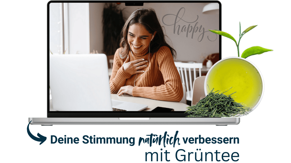 Kostenloser Minikurs grüner Tee Koffein Wirkung für bessere Stimmung und Wohlbefinden